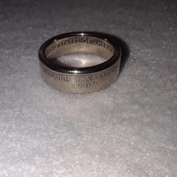 Coin ring - North Carolina size 6 - Picture 1 of 7
